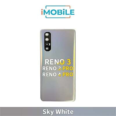 OPPO Reno 3 / Reno 3 Pro / Reno 4 Pro Back Cover [Sky White]