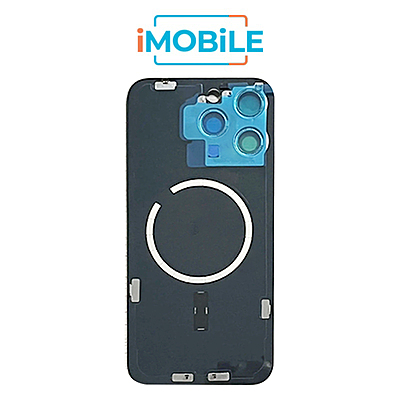iPhone 15 Pro Max Compatible Back Cover Glass Assembly with MagSafe [Black Titanium]