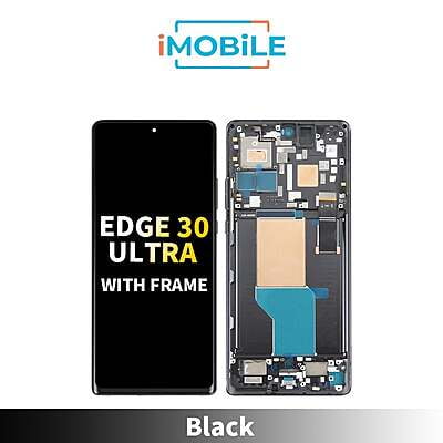MOTO Edge 30 Ultra 5G LCD And Touch Assembly With Frame [Black]