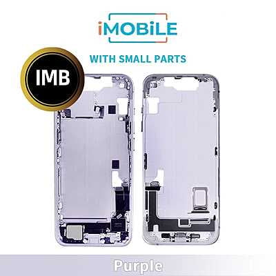 iPhone 14 Compatible Back Housing With Small Parts [IMB] [Purple]