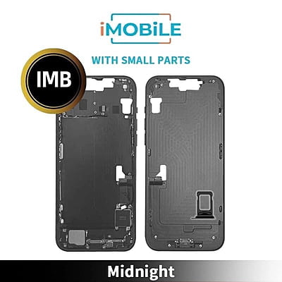 iPhone 14 Plus Compatible Back Housing With Small Parts [IMB] [Midnight]