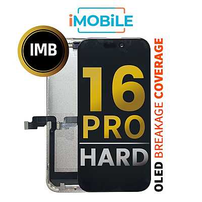 iPhone 16 Pro (6.3 Inch) Compatible LCD (Hard OLED) Touch Digitizer Screen [IMB]