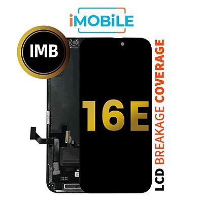 iPhone 16E (6.1 Inch) Compatible LCD (Soft OLED) Touch Digitizer Screen [IMB]