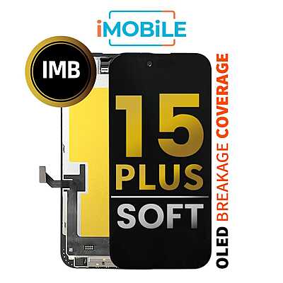 iPhone 15 Plus (6.7 Inch) Compatible LCD (Soft OLED) Touch Digitizer Screen [IMB]
