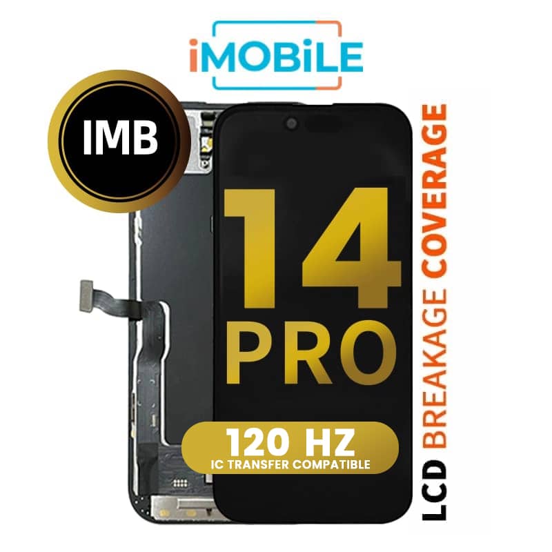 iPhone 14 Pro (6.1 Inch) Compatible LCD (Soft OLED) Touch Digitizer Screen [IMB]