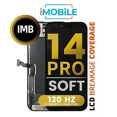 iPhone 14 Pro (6.1 Inch) Compatible LCD (Soft OLED) Touch Digitizer Screen [IMB]
