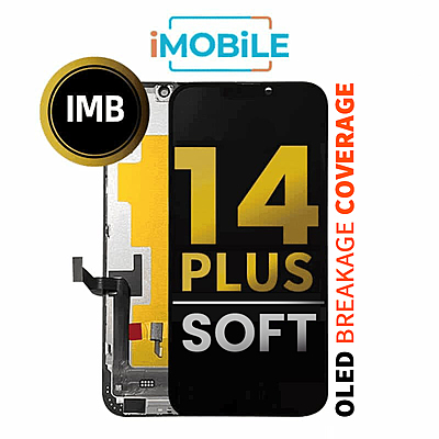 iPhone 14 Plus (6.7 Inch) Compatible LCD (Soft OLED) Touch Digitizer Screen [IMB]