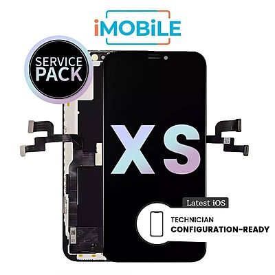 iPhone XS (5.8 Inch) Compatible LCD (Soft OLED) Touch Digitizer Screen [Service Pack]