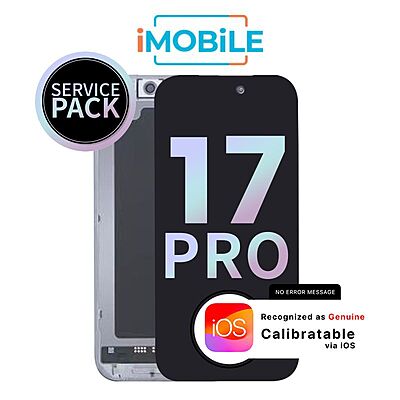iPhone 17 Pro (6.3 Inch) Compatible LCD (Soft OLED) Touch Digitizer Screen [Service Pack]