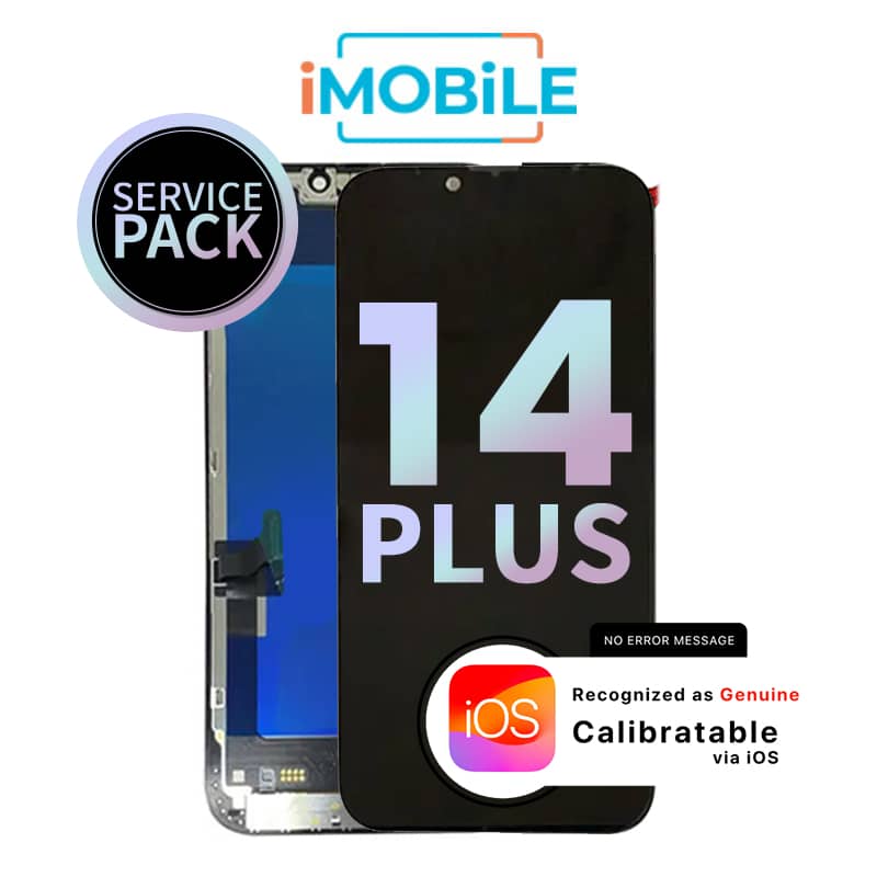 iPhone 14 Plus (6.7 Inch) Compatible LCD (Soft OLED) Touch Digitizer Screen [Service Pack]