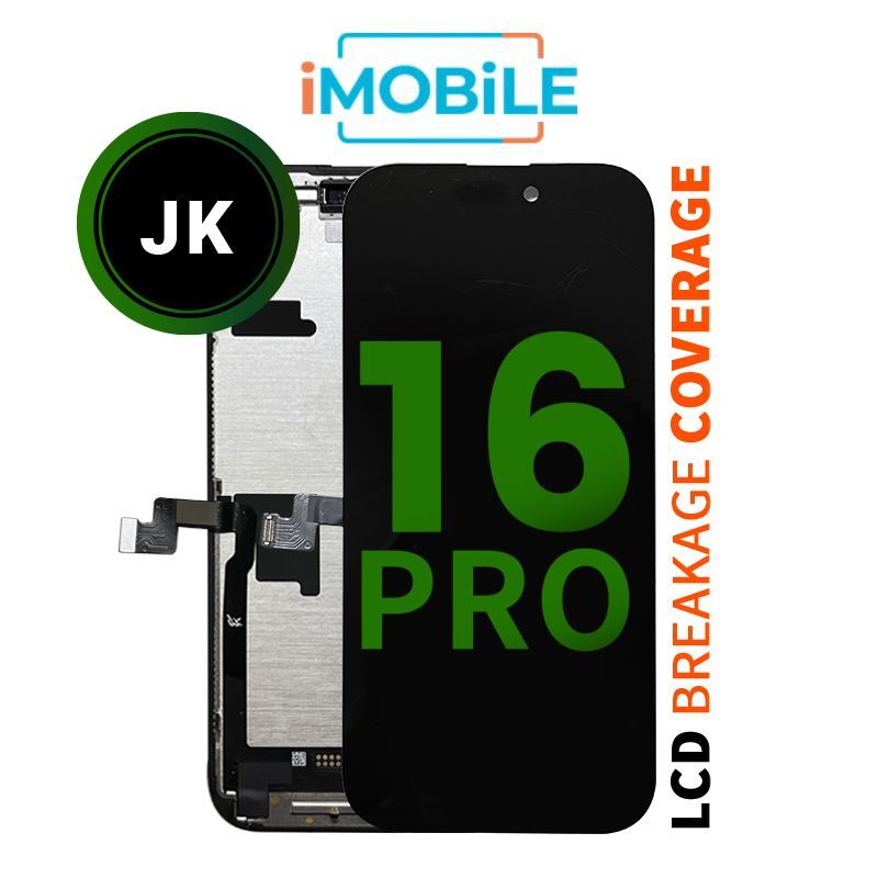 iPhone 16 Pro (6.3 Inch) Compatible LCD Touch Digitizer Screen [JK]