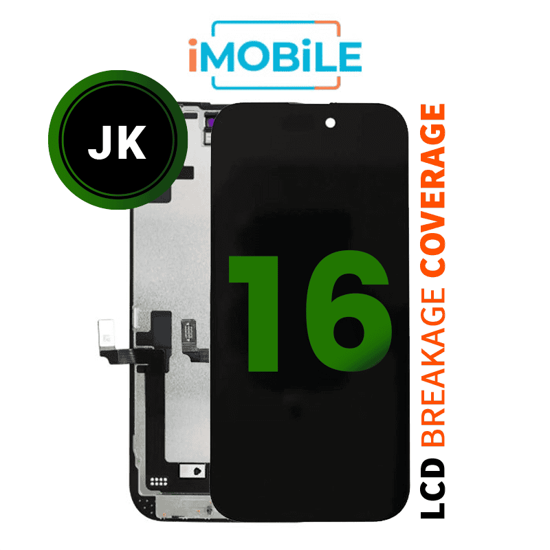 iPhone 16 (6.1 Inch) Compatible LCD Touch Digitizer Screen [JK]