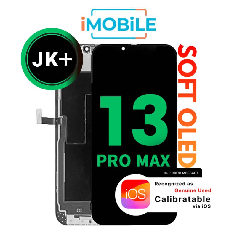 iPhone 13 Pro Max (6.7 Inch) Compatible LCD (Soft OLED) Touch Digitizer Screen [JK+]