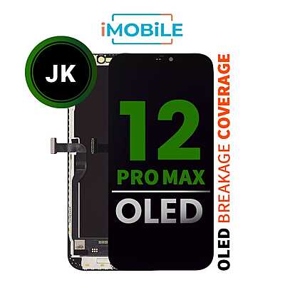 iPhone 12 Pro Max (6.7 Inch) Compatible LCD (Soft OLED) Touch Digitizer Screen [JK]