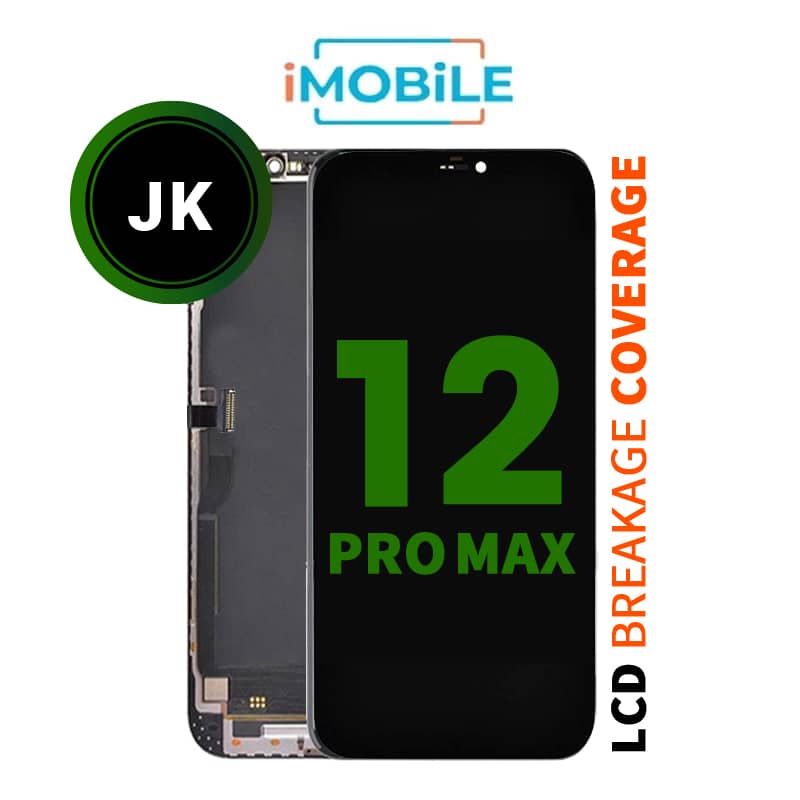 iPhone 12 Pro Max (6.7 Inch) Compatible LCD (Soft OLED) Touch Digitizer Screen [JK]