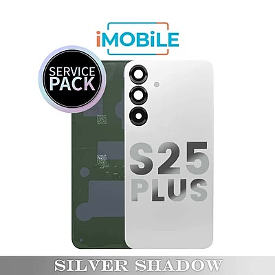 Samsung Galaxy S25 Plus (S936) Back Cover [Service Pack] [Silver Shadow]