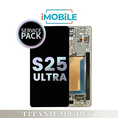 Samsung Galaxy S25 Ultra (S938) LCD Touch Digitizer Screen [Service Pack] [Titanium Grey]