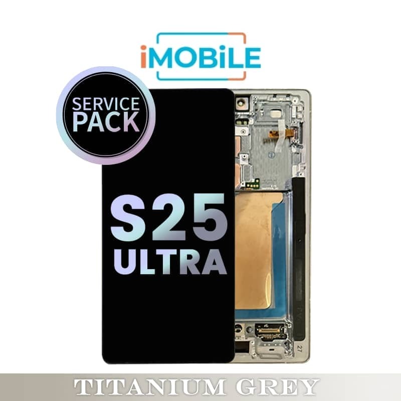 Samsung Galaxy S25 Ultra (S938) LCD Touch Digitizer Screen [Service Pack] [Titanium Grey]