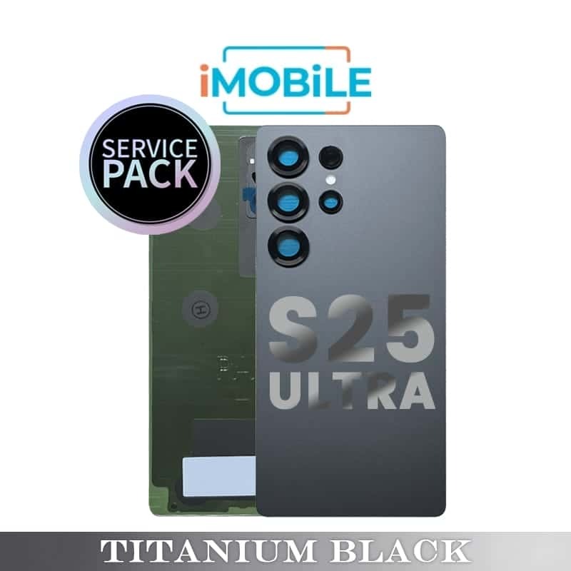Samsung Galaxy S25 Ultra (S938) Back Cover [Service Pack] [Titanium Black]