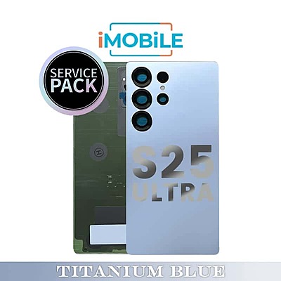 Samsung Galaxy S25 Ultra (S938) Back Cover [Service Pack] [Titanium Blue]