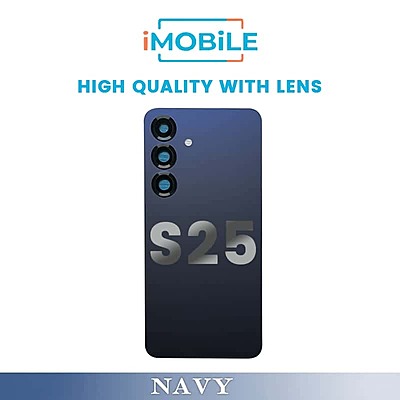 Samsung Galaxy S25 5G (S931)  Back Cover [High Quality with Lens] [Navy]