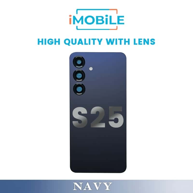 Samsung Galaxy S25 5G (S931)  Back Cover [High Quality with Lens] [Navy]