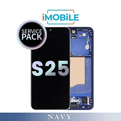 Samsung Galaxy S25 5G (S931) LCD Touch Digitizer Screen [Service Pack] [Navy]