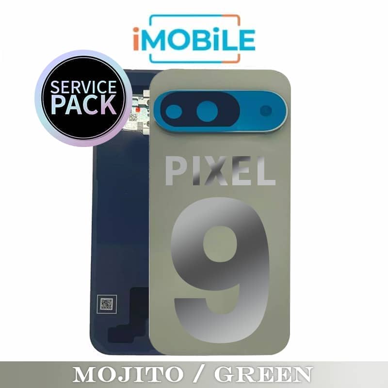 Google Pixel 9 Compatible Back Cover with Lens [Service Pack] [Mojito / Green] G949-00950-00