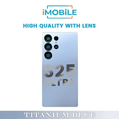 Samsung Galaxy S25 Ultra (S938) Back Cover [High Quality with Lens] [Titanium Blue]