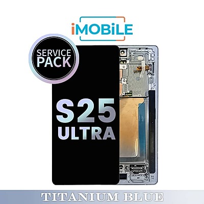 Samsung Galaxy S25 Ultra (S938) LCD Touch Digitizer Screen [Service Pack] [Titanium Blue]