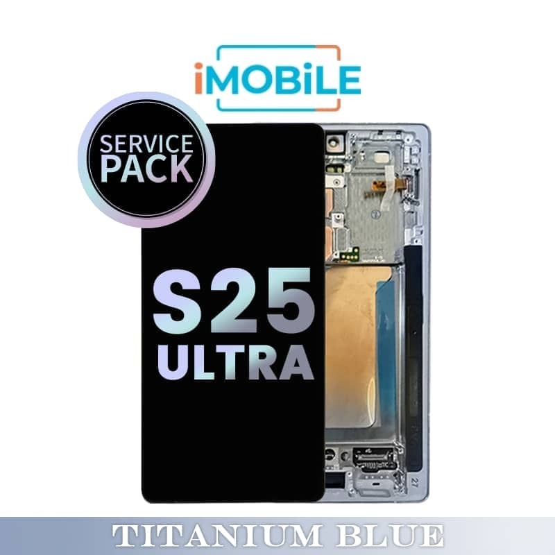 Samsung Galaxy S25 Ultra (S938) LCD Touch Digitizer Screen [Service Pack] [Titanium Blue]