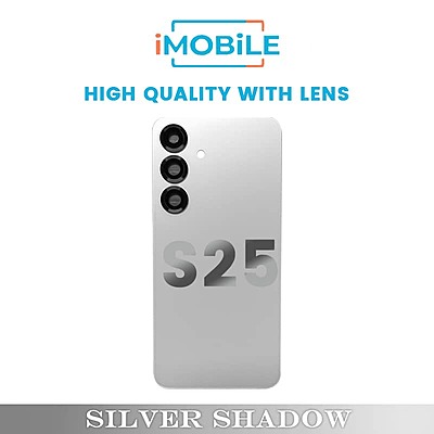 Samsung Galaxy S25 5G (S931)  Back Cover [High Quality with Lens] [Silver Shadow]