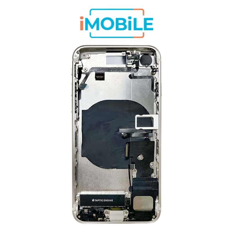iPhone SE3 2022 Compatible Back Housing with Small Parts [IMB] [Starlight White]