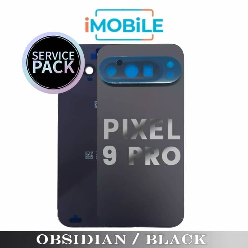 Google Pixel 9 Pro Compatible Back Cover with lens [Service Pack] [Obsidian / Black] G949-01071-00