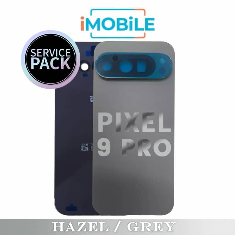 Google Pixel 9 Pro Compatible Back Cover with lens [Service Pack] [Hazel / Grey] G949-01073-00