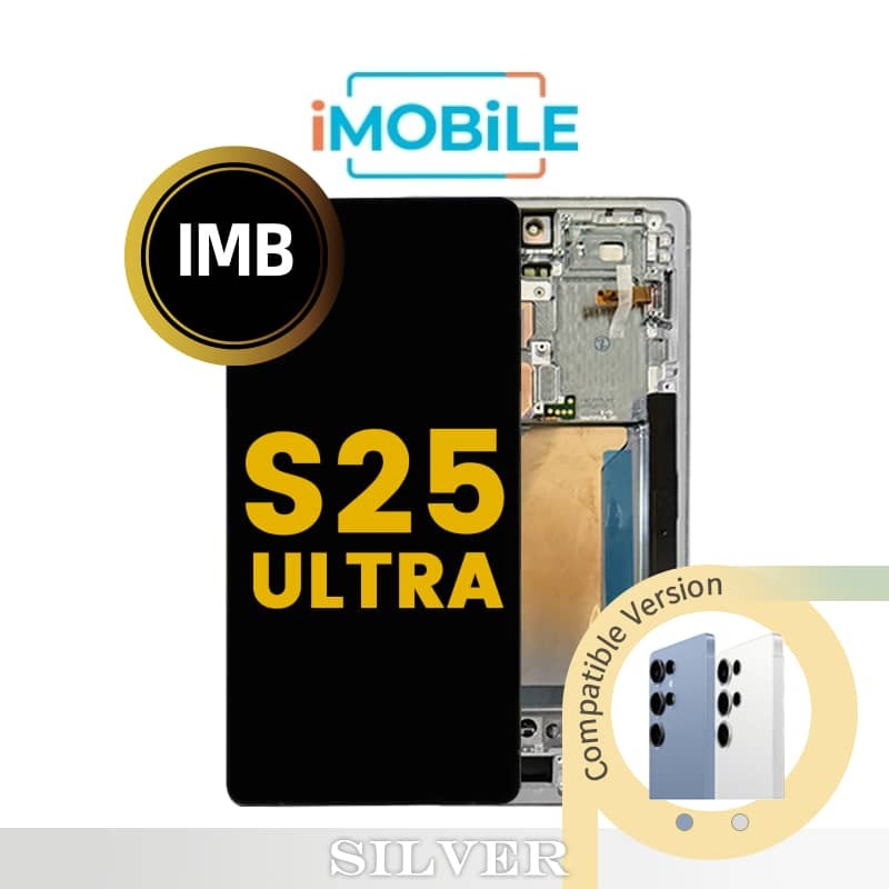 Samsung Galaxy S25 Ultra (S938) LCD Touch Digitizer Screen [IMB] [Titanium Silverblue / Titanium Silver]