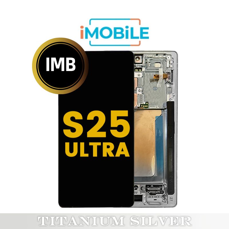 Samsung Galaxy S25 Ultra (S938) LCD Touch Digitizer Screen [IMB] [Titanium Silver]