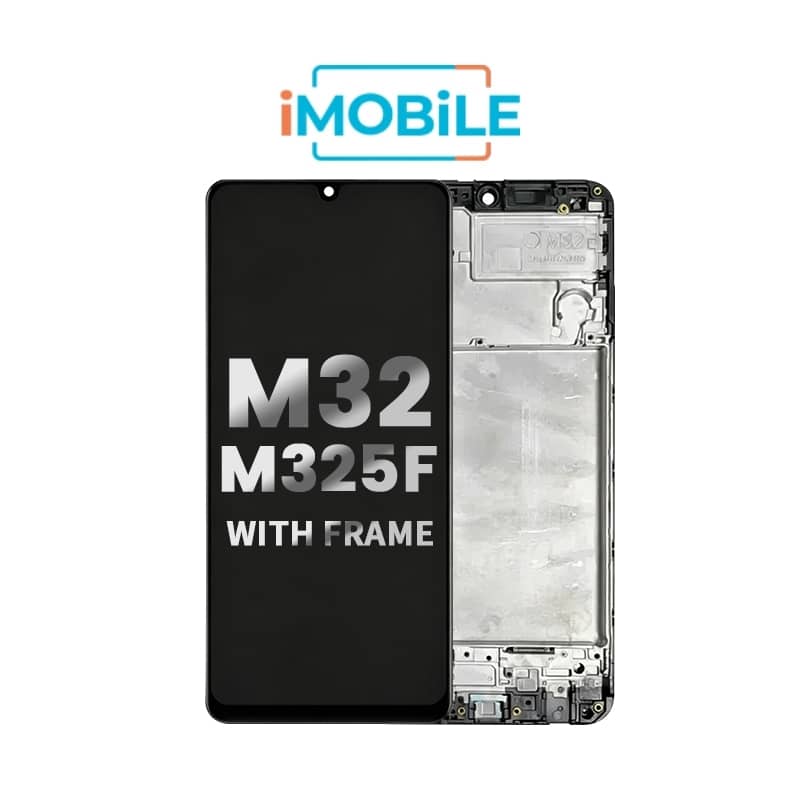 Samsung Galaxy M32 M325F 4G LCD Assembly with Frame
