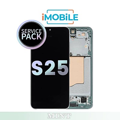 Samsung Galaxy S25 5G (S931) LCD Touch Digitizer Screen [Service Pack] [Mint]