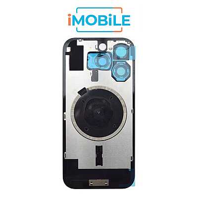 iPhone 16 Pro Compatible Back Cover Glass Assembly with MagSafe [Desert Titanium]