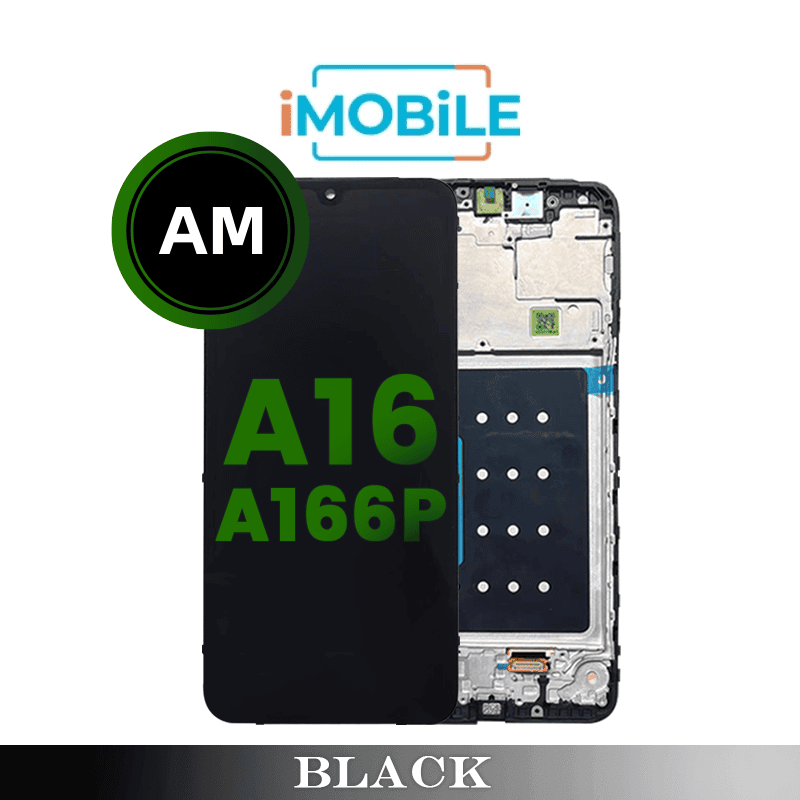 Samsung Galaxy A16 A166P 5G LCD Touch Digitizer Screen [Aftermarket] [Black]