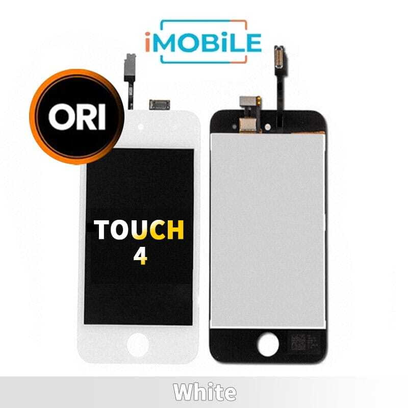 iPod Touch 4 Compatible  LCD Touch Digitizer Screen [Original] [White]