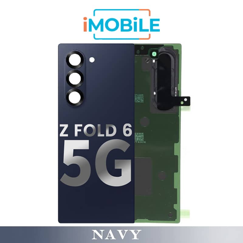 Samsung Galaxy Z Fold 6 5G (F956) Back / Battery Cover [High Quality with Lens] [Navy]