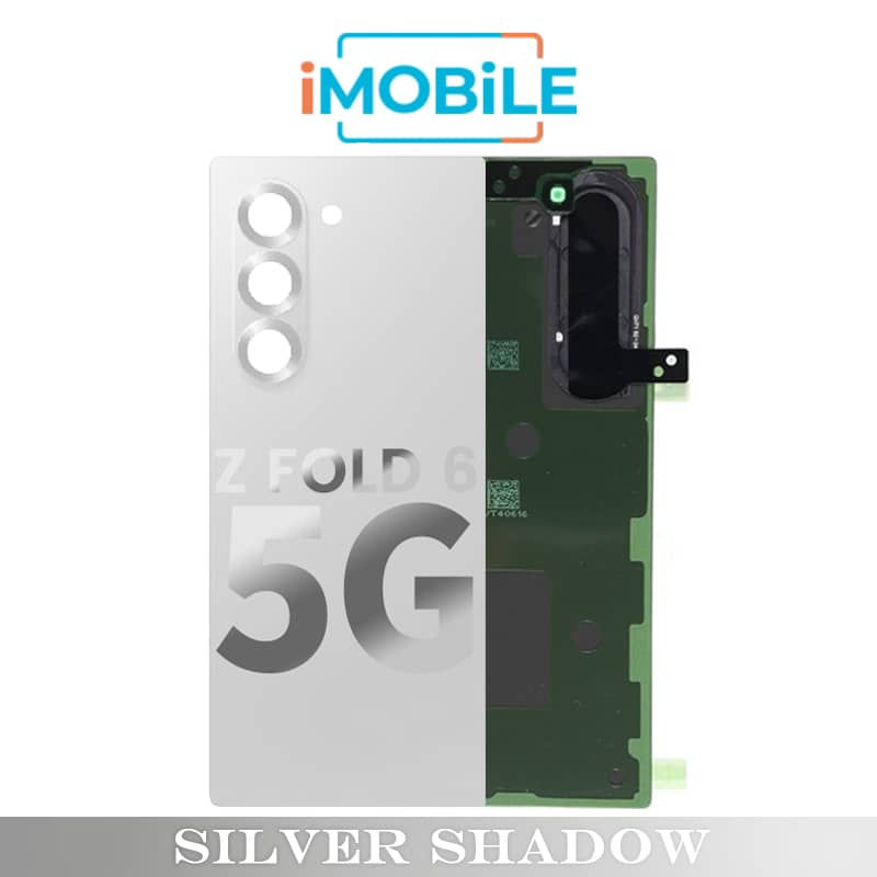 Samsung Galaxy Z Fold 6 5G (F956) Back / Battery Cover [High Quality with Lens] [Silver Shadow]