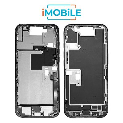 iPhone 16 Pro Max Compatible Back Housing with Small Parts [IMB] [Natural Titanium]