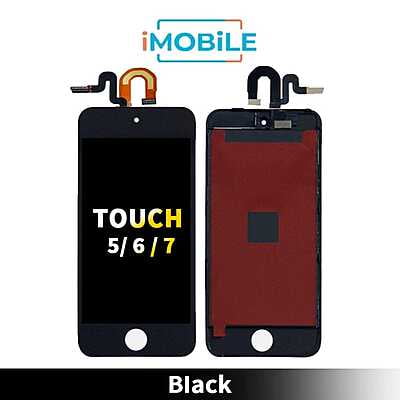 iPod Touch 5 / 6 / 7 (4 Inch) Compatible LCD And iPod Touch Screen Assembly [Black]