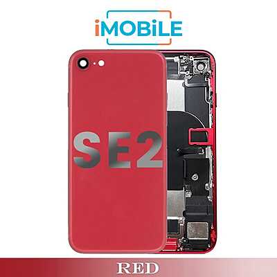 iPhone SE2 2020 Compatible Back Housing [with Small Parts] [Red]