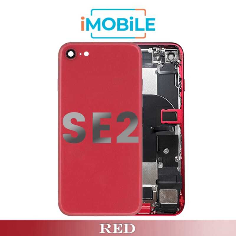 iPhone SE2 2020 Compatible Back Housing [with Small Parts] [Red]