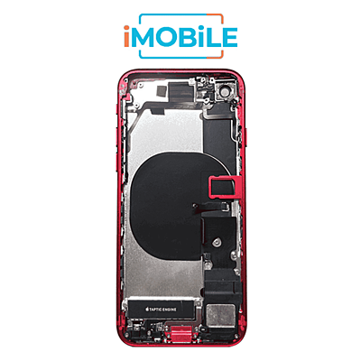 iPhone SE2 2020 Compatible Back Housing [with Small Parts] [Red]