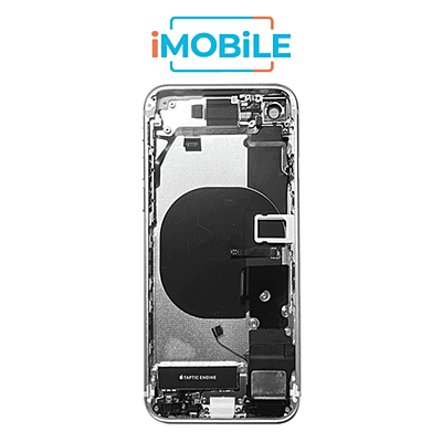 iPhone SE2 2020 Compatible Back Housing [with Small Parts] [White]